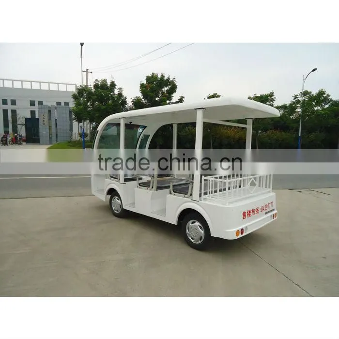 hot selling 8 seats 48v 3kw sightseeing electric car
