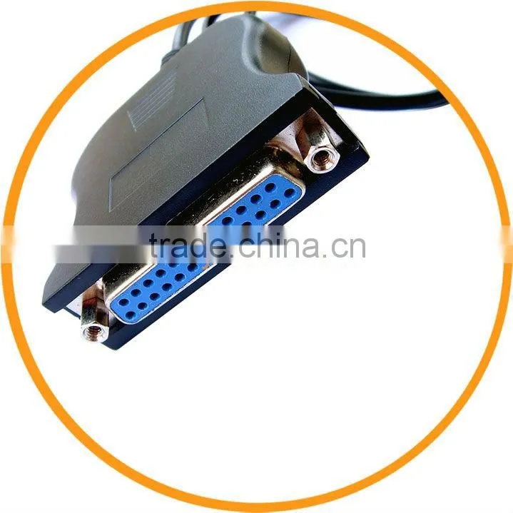 USB2.0 to 25 Pin Parallel Printer Cable Adapter from Dailyetech