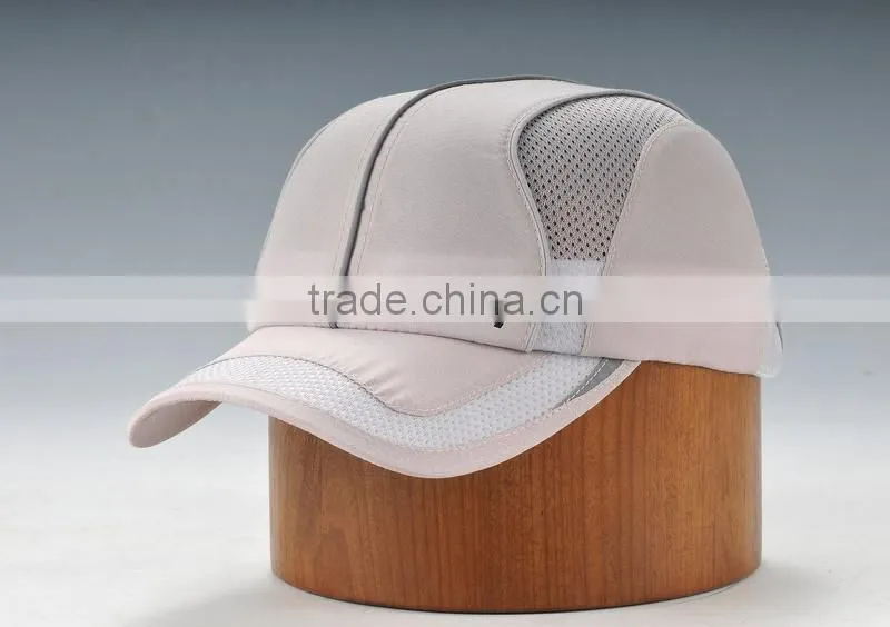 100% polyester honey taslan and sport mesh Sports Cap with Print