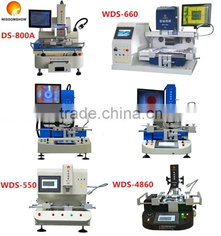 Manufactory price chip rework bga machine WDS-750 for BGA factory repair dead Bga on motherboard