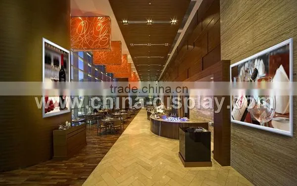 Aluminum snap frame LED picture frame