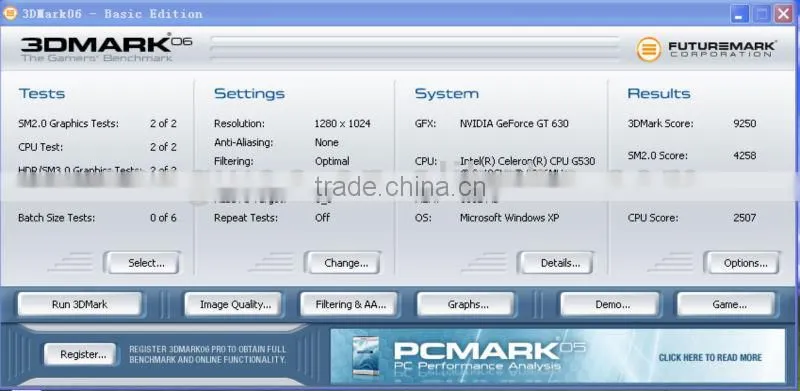 OEM NVIDIA PCI-E VGA Card GT630 512MTC1G 128BIT DDR5