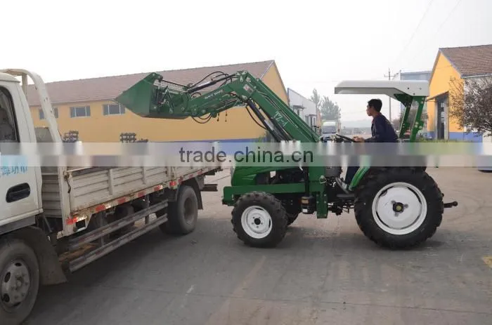 huaxia farming tractors for sale with front end loader