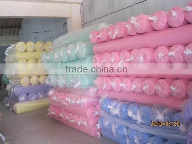 100 polyester net material for dresses