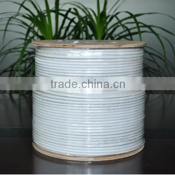 Hot selling 4 pair utp cat5e cable 24awg utp 100% copper lan cable for IP camera
