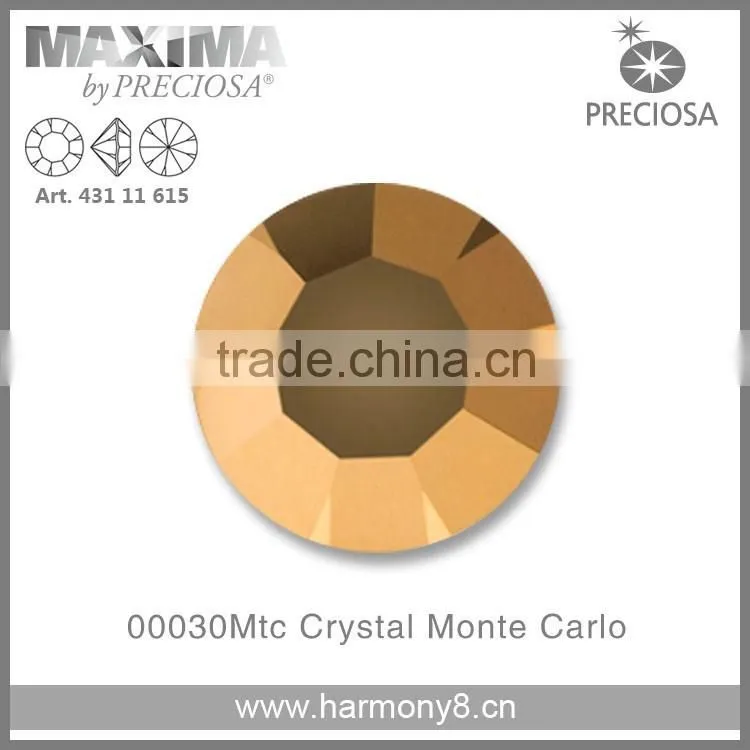 Original PRECIOSA MC Chaton Maxima, Crystal Monte Carlo Point Back Rhinetsone