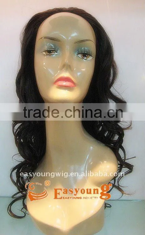 Synthetic half wigs, women's 3/4 half full lace wigs hairpieces