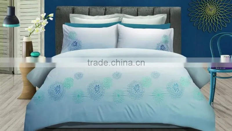 Wholesale 100% Polyester Microfiber Living room Sets, Embroidery Comforter Sets