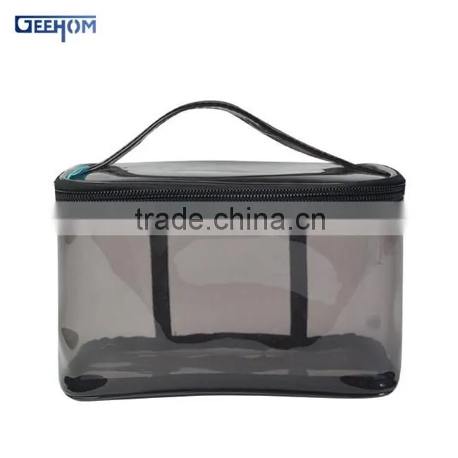 square shape travelling storage bag/ promotional pvc toiletry bag