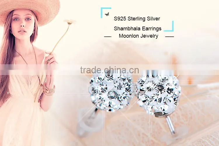 Wholesale jewelry diamond earrings for women