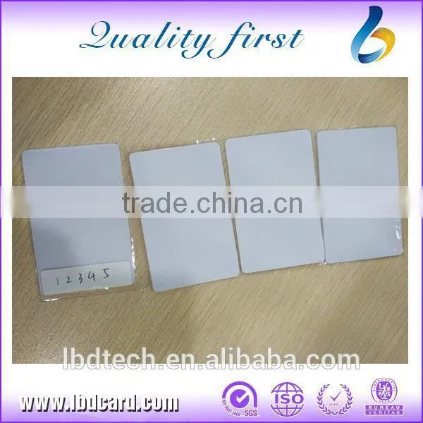 125 khz Blank Printable ID / RFID Proximity Thin Card TK4100 without Code