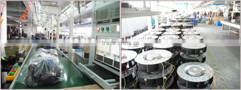 AC plastic mixed flow inline duct fan