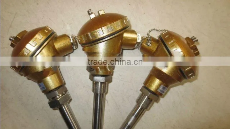 high temperature industrial thermocouple rtd pt100/ K type