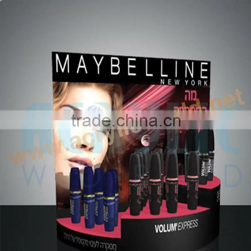 wall mounted acrylic cosmetic makeup organizer holder