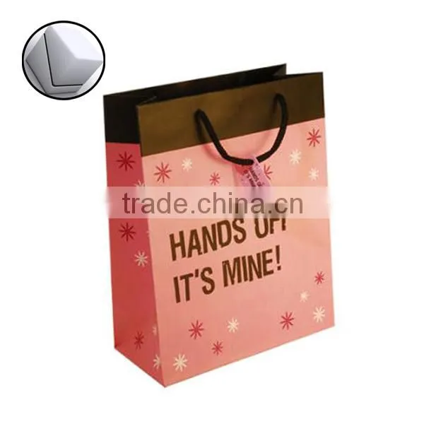 customized logo printed paper bag with OEM service made in China Supplier