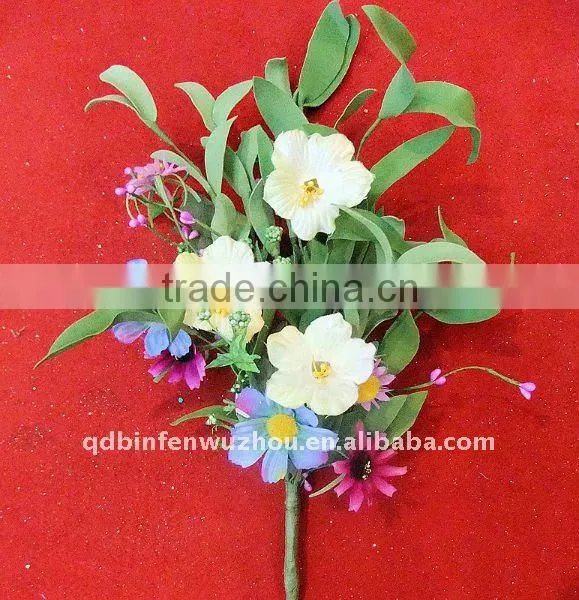 Classic Artificial Decorative Fabric Flowers For Home Decoration