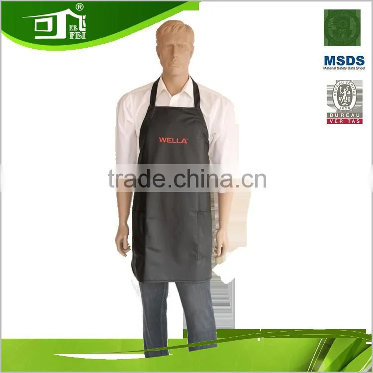 waterproof PU coating hair salon Apron