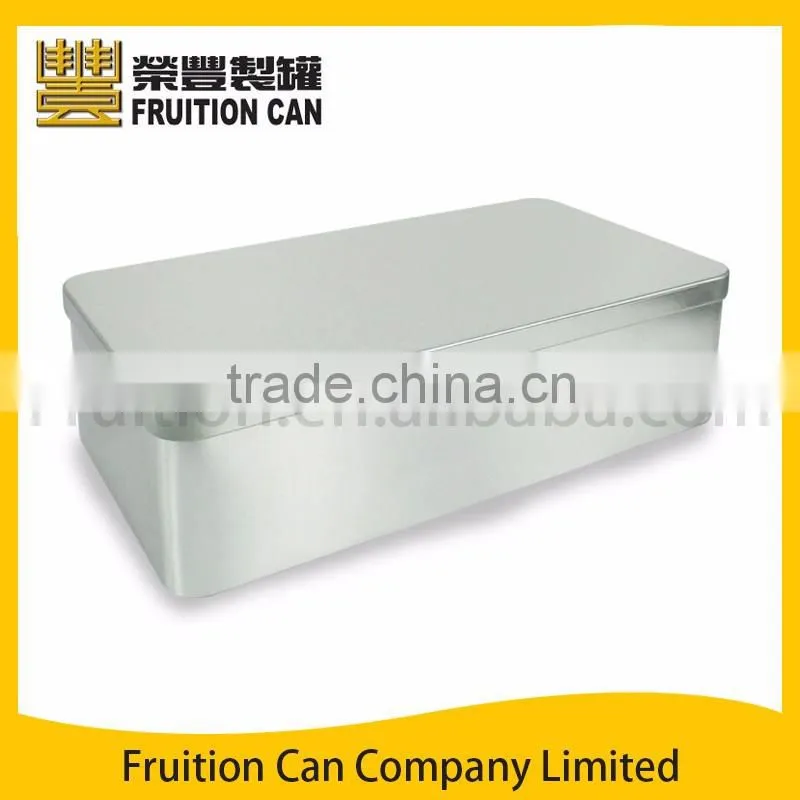 Rectangular Tin Box for cookie tin, decorative tin, tea tin, coffee tin, biscuits tin