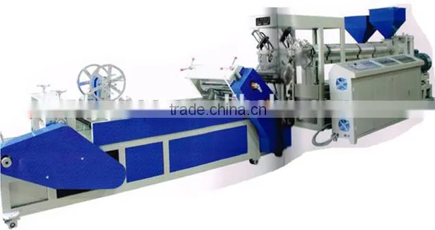 Double color plastic sheet machine