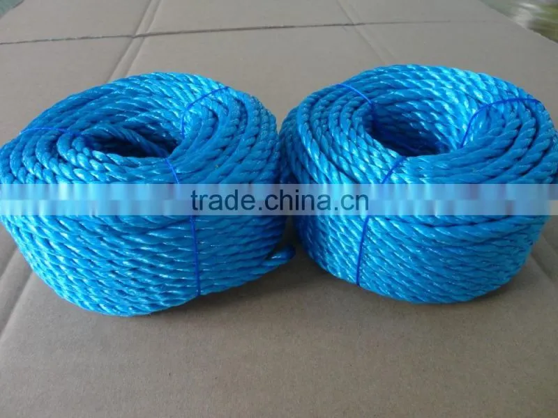 PP twisted plastic packaging rope