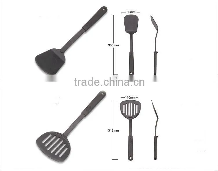 2016 new style Cooking Nylon scoop set cooking utensils kitchen ware11pcs nylon kitchen tools set NL10