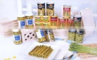 China New crop canned asparagus Canned vegetables Canned White Whole Asparagus
