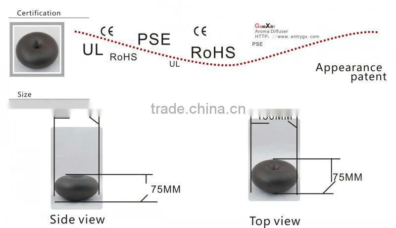 More stylish than lotus diffuser is GUOXIN ultrasonic humidifier