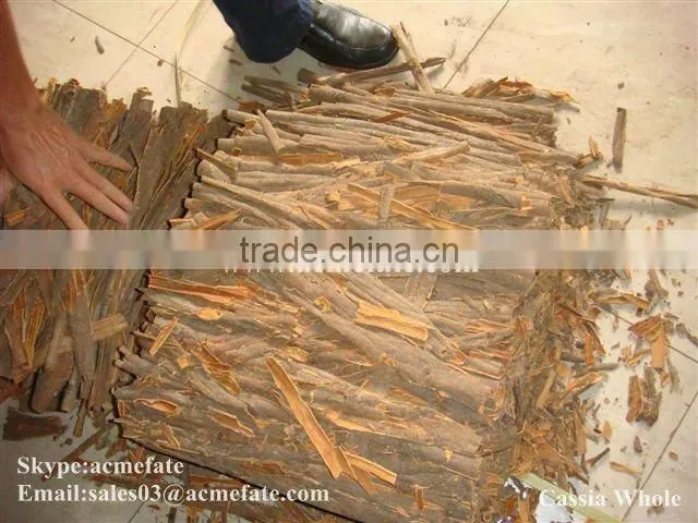 Pressed cassia