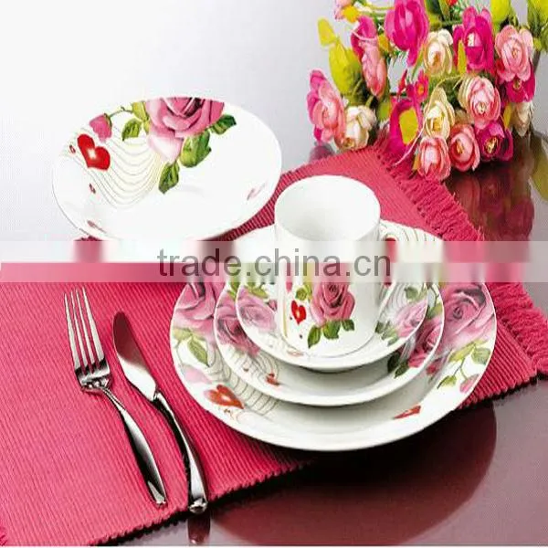 20 pcs tableware ceramic set, knives ceramic set, porcelain dinner set