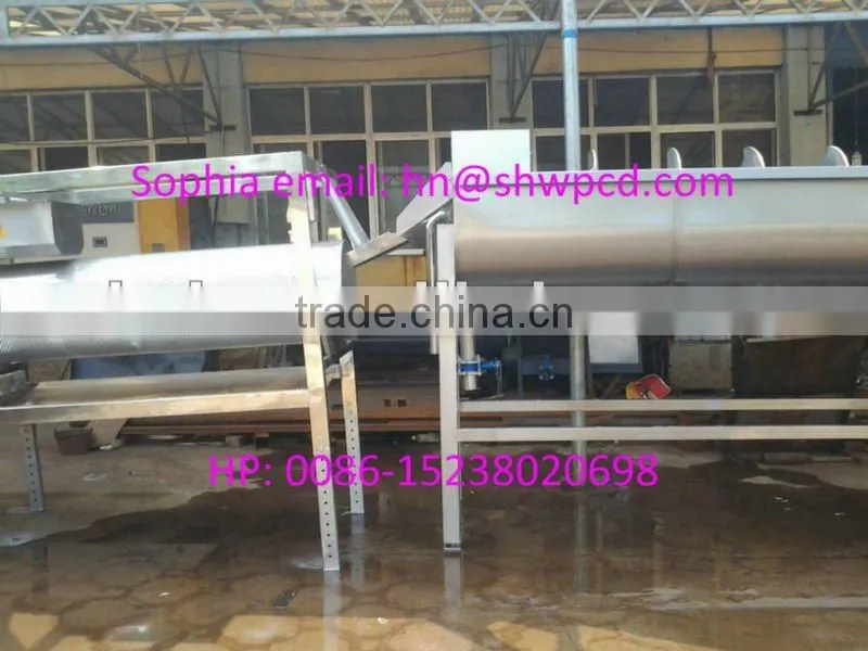 Chicken paw peeling production line/chicken feet peeling machine
