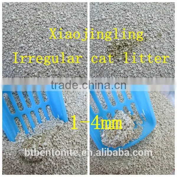 clumped cat litter
