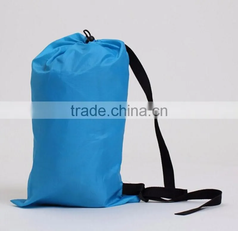 Fast filling drop bean shape waterproof Inflatable lazy sofa /bed/Hangout Lounge Sleeping Bag Inflatable Air Sofa