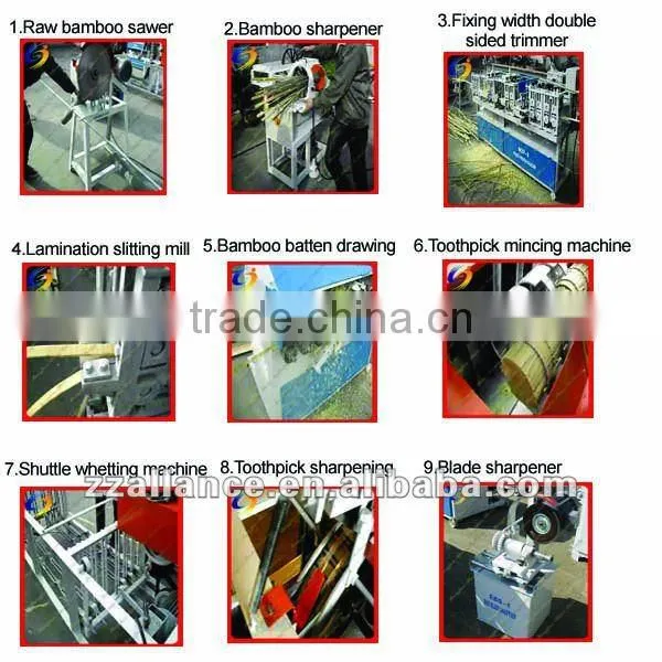 Best selling bamboo skewer machinery