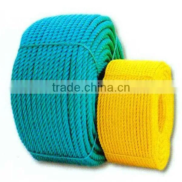 braided PP rope for sale in colorful made in china agriculture rope