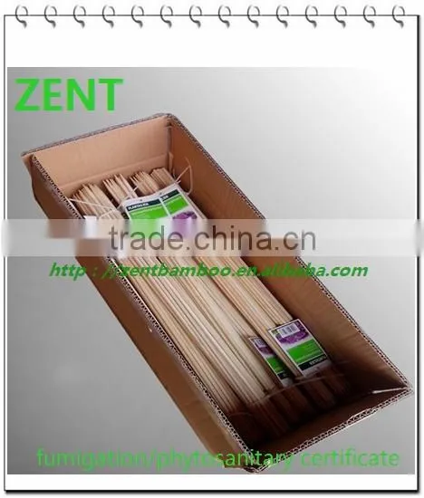 ZENT-15 bamboo BBQ stick barbecue sticks flat bamboo sticks