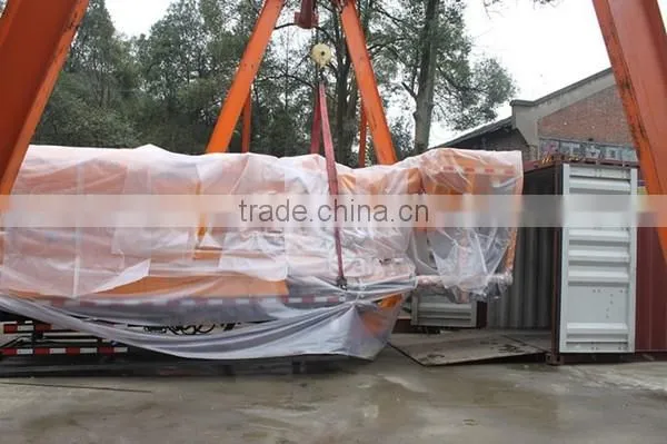 Concrete mixer pump on truck with Aggregate Weighting System