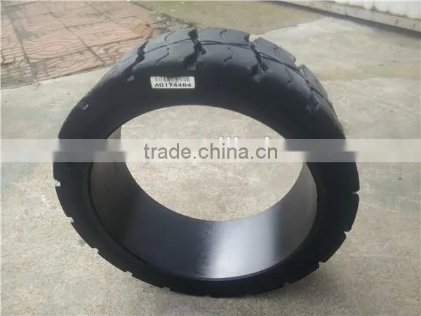 China best press on solid tyre manufacturer Forklift tire