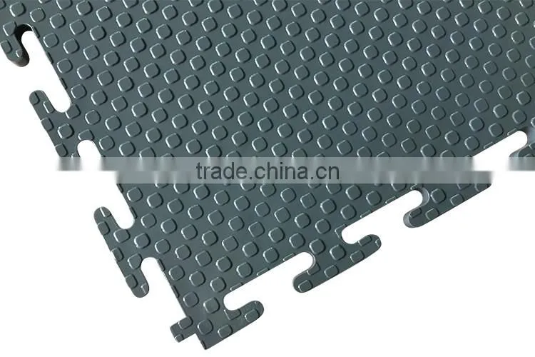 Good quality outdoor interlocking plastic floor tiles , PVC plastic floor tiles
