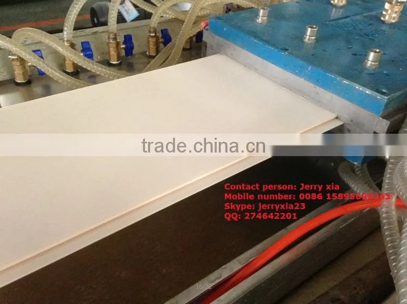 PVC ceiling extruding machine