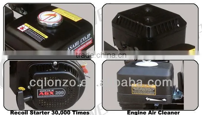 LZ170F 6.5HP Electric Start Air Cooled Gasoline Engine With SONCAP
