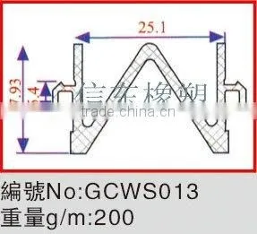 good quality silicone rubber sealing strip