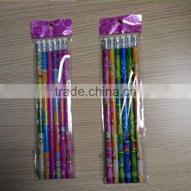 Hexagonal wooden pencil