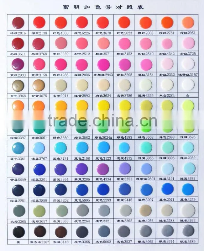 plastic snap fastener