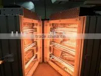 transparent quartz halogen infrared heating lamp for sintering furnaces and spary daying,Ce certificate,5000 hours