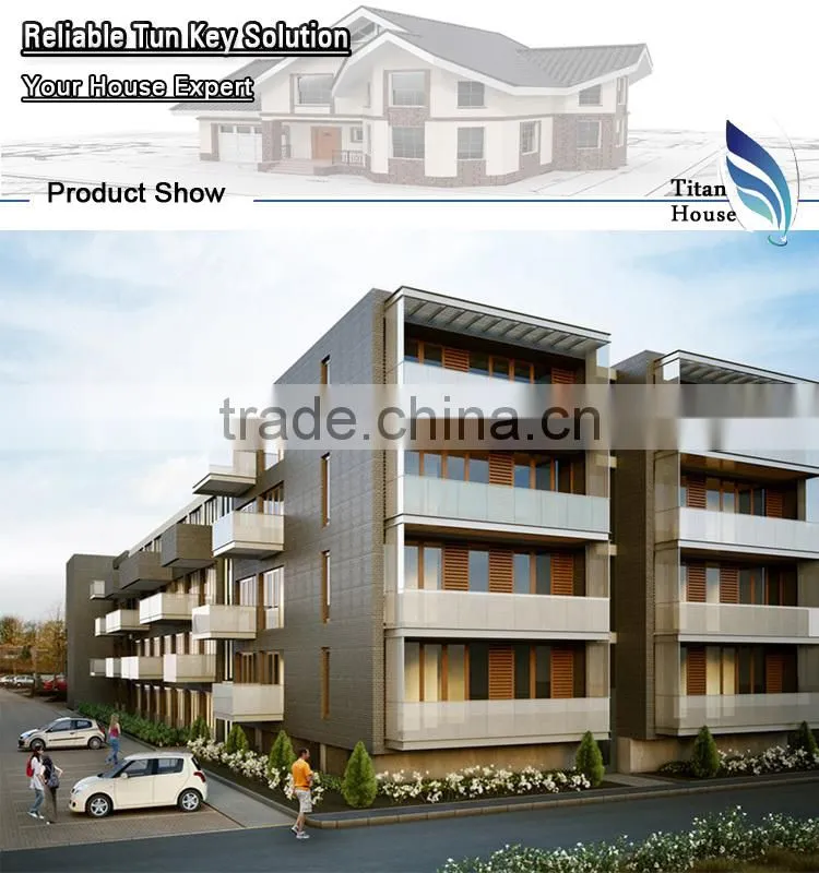 High Rise Galvanized Steel Frame Kit City Apartments
