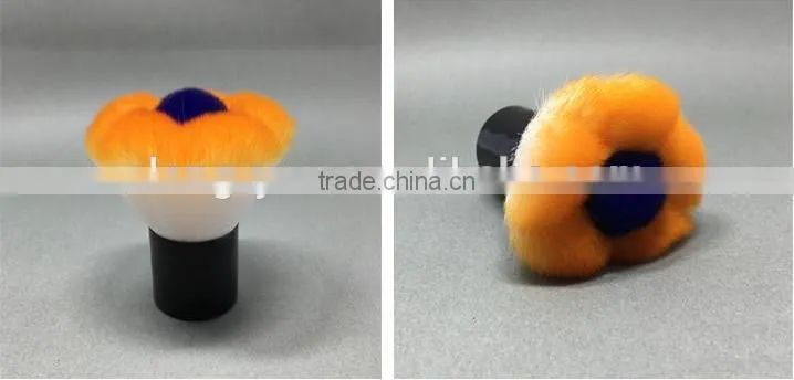 wholesale flower makeup brush good custom cosmetic brush kabuki brush blush brush