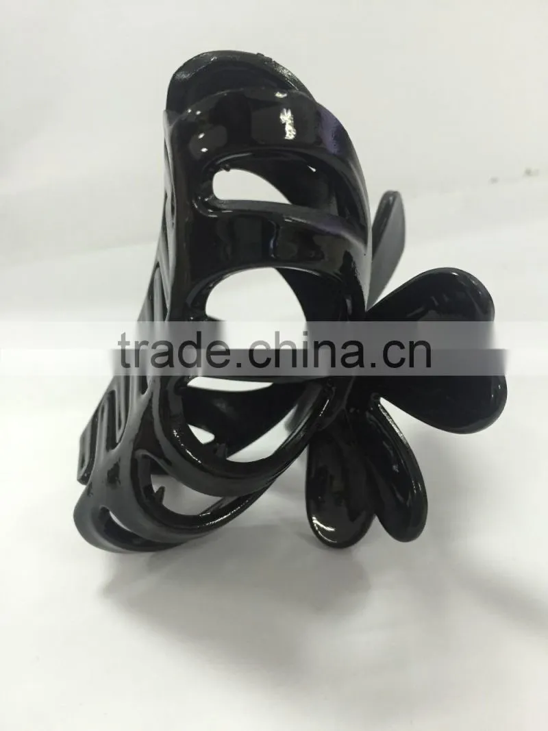 beauty hair decoration acryl hair claw accessories for women big flower hair clip