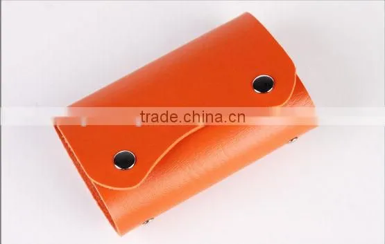 2013 Newest Blue PU Credit Card case
