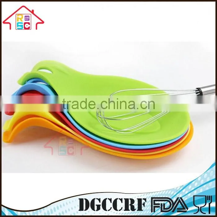 NBRSC High temperature Silicone Spoon Pad for Food Grade Trivet Rest Heat Resistant