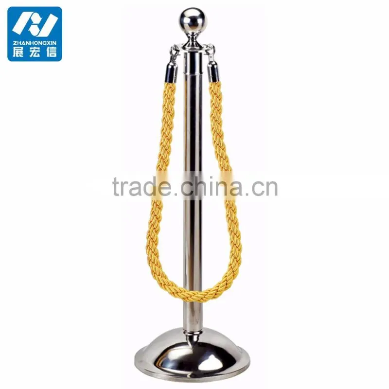 rope stanchions for indoor or outdoor crowd management